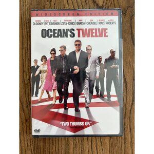 Oceans Twelve Widescreen Edition DVD Action Movie NEW Sealed